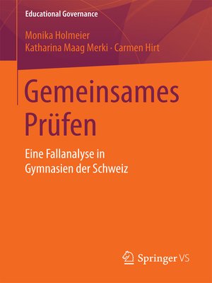 cover image of Gemeinsames Prüfen